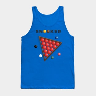 Snooker Ball Design Tank Top